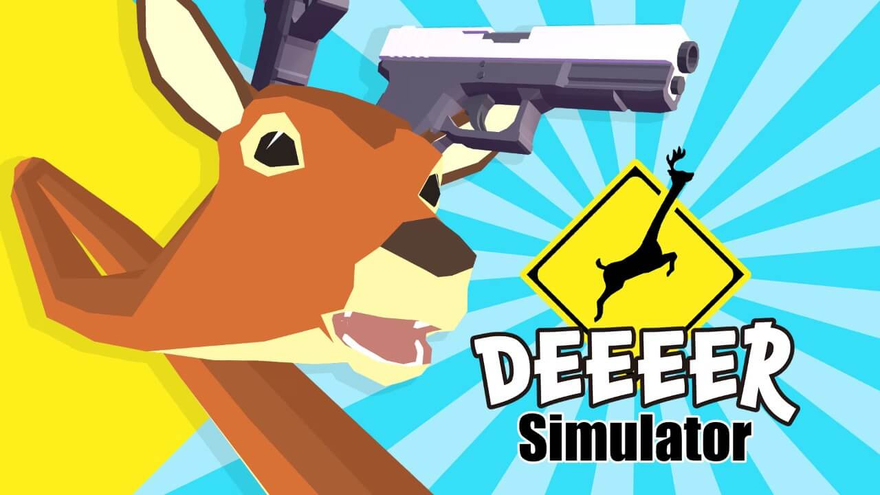 DEEEER Simulator Your Average Everyday Deer Game cover