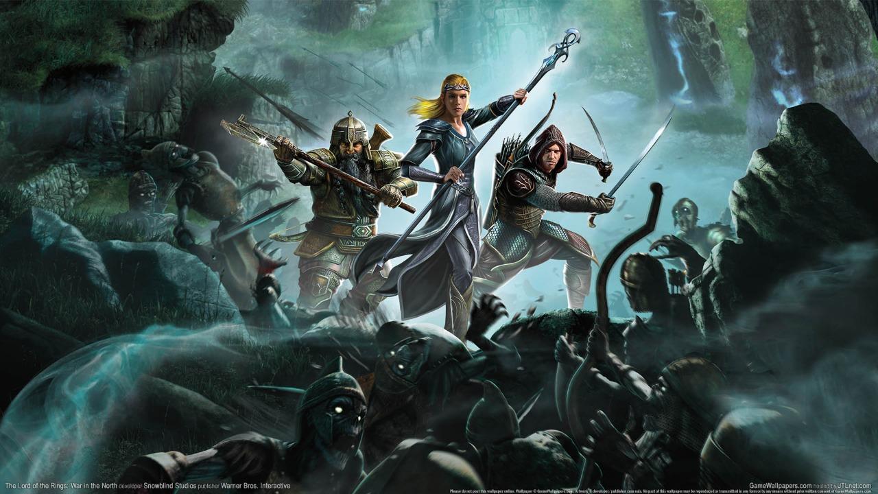 Lord of the Rings: War in the North background