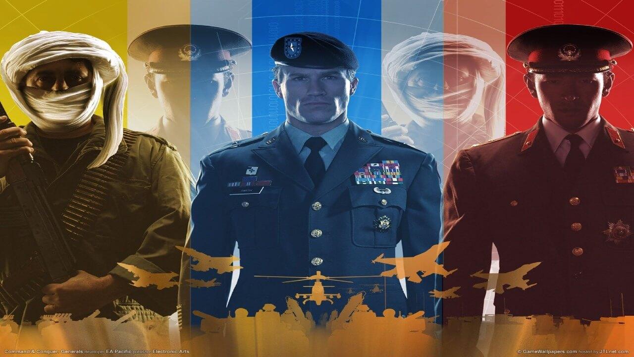 Command & Conquer Generals background
