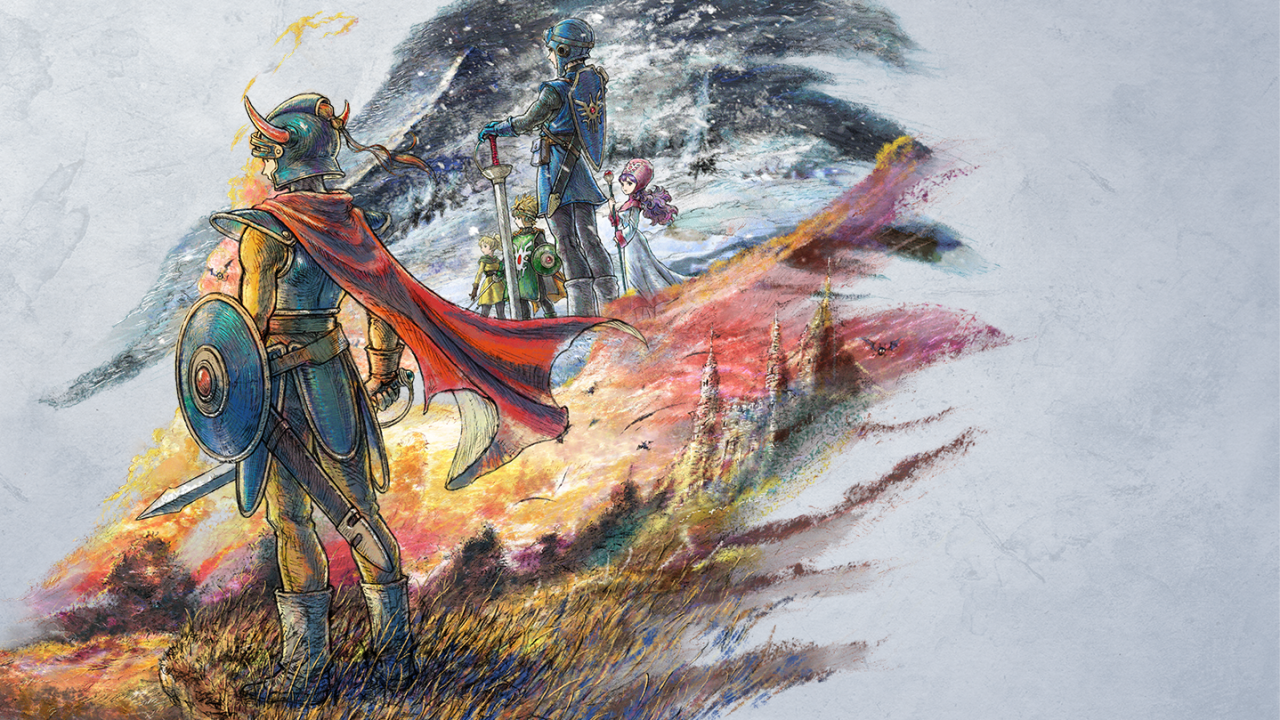 DRAGON QUEST I & II HD-2D Remake - Cover Art