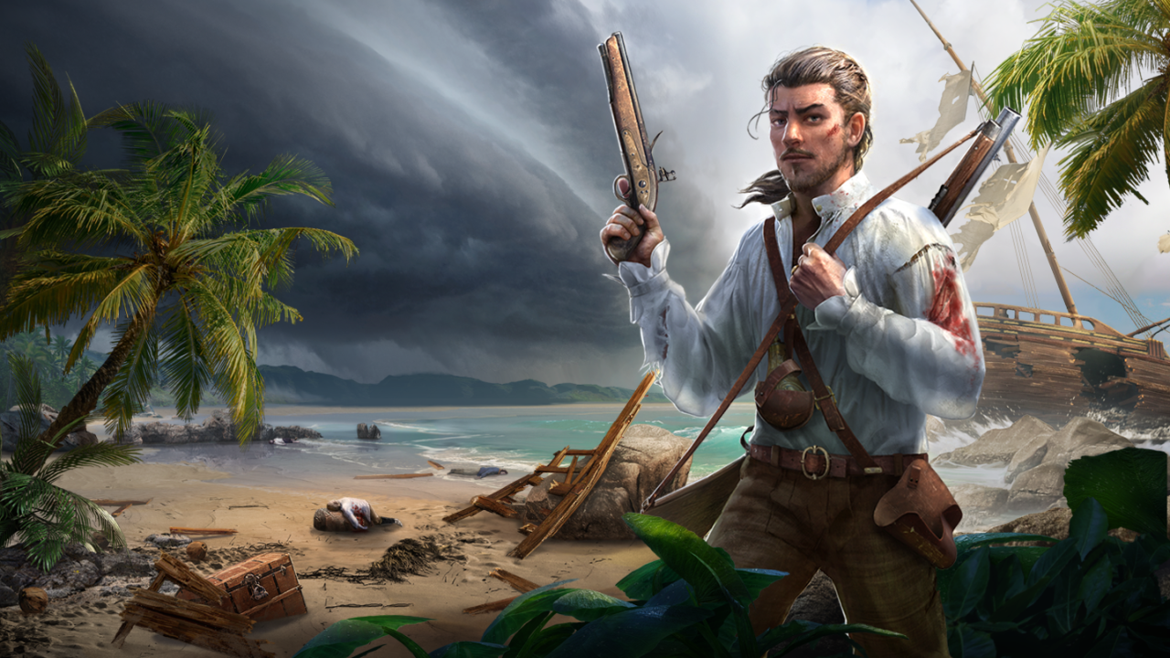 Bootstrap Island background