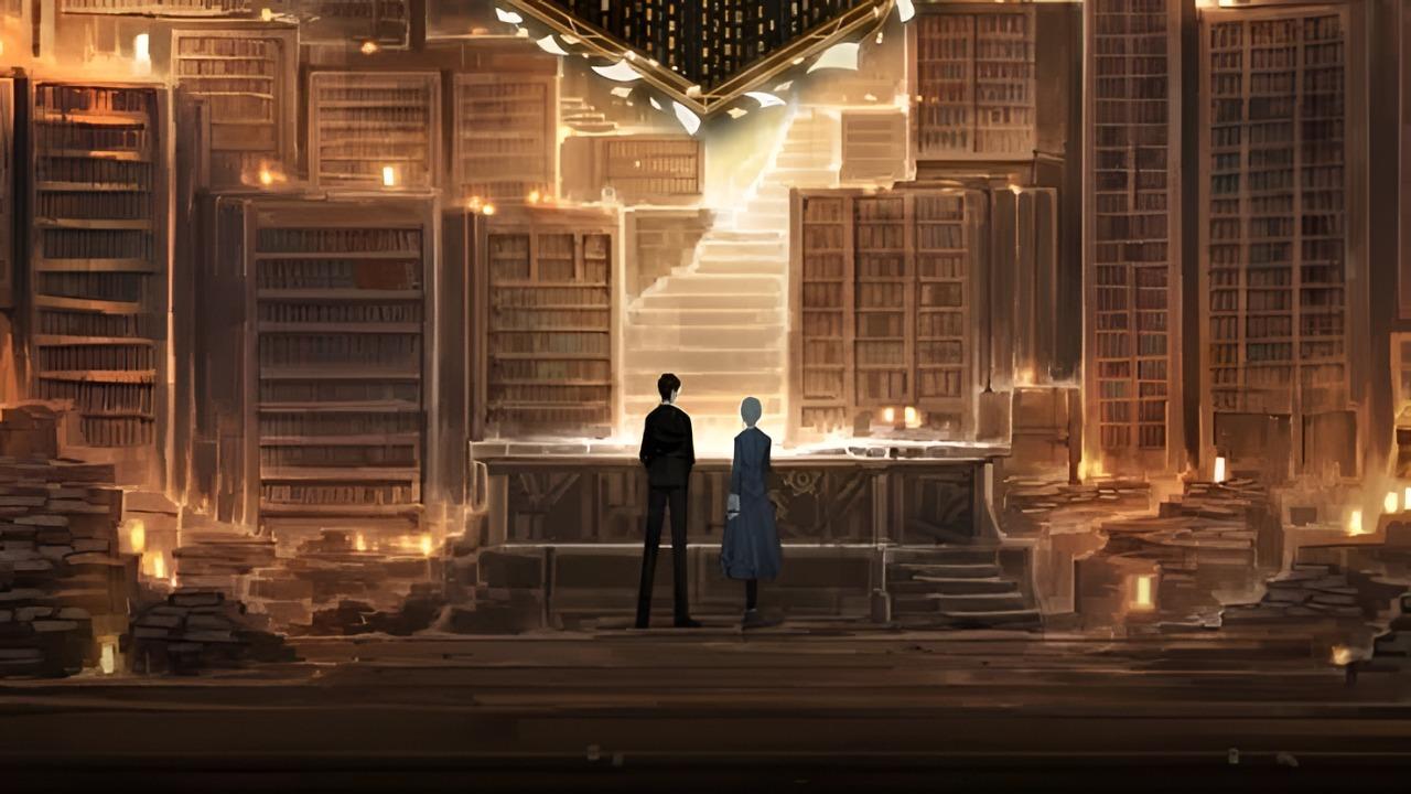 Library Of Ruina background