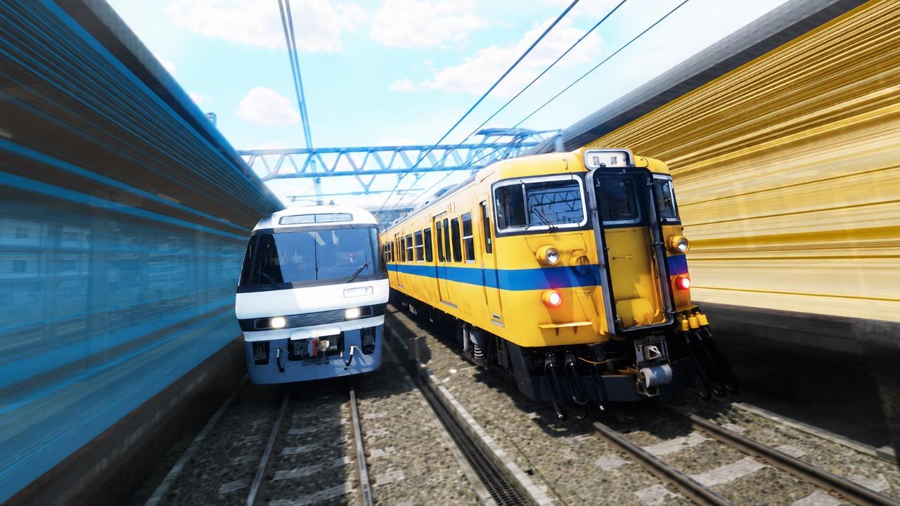 RUNNING TRAIN | 走ル列車！ background
