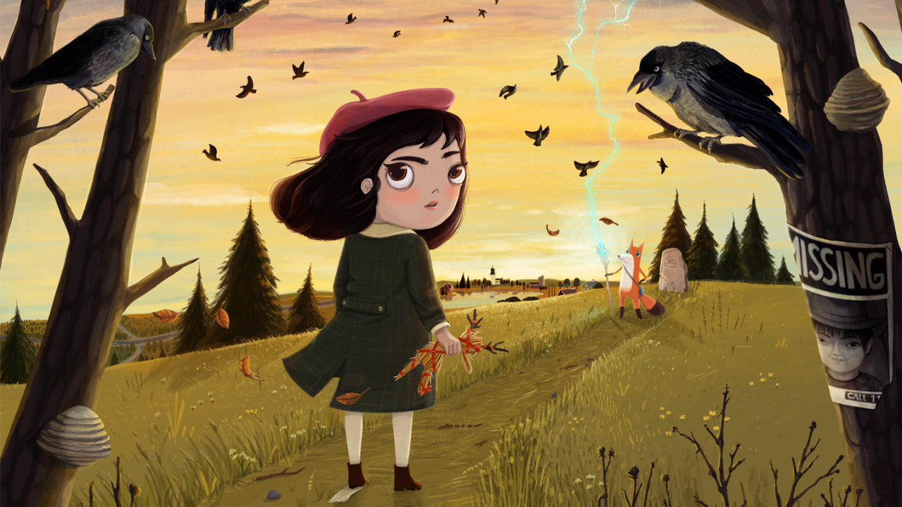 Little Misfortune background