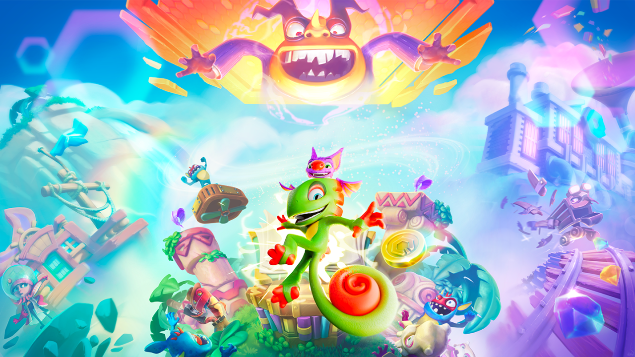 Yooka-Replaylee background