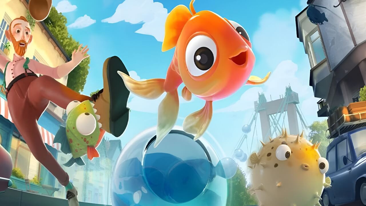 I Am Fish background