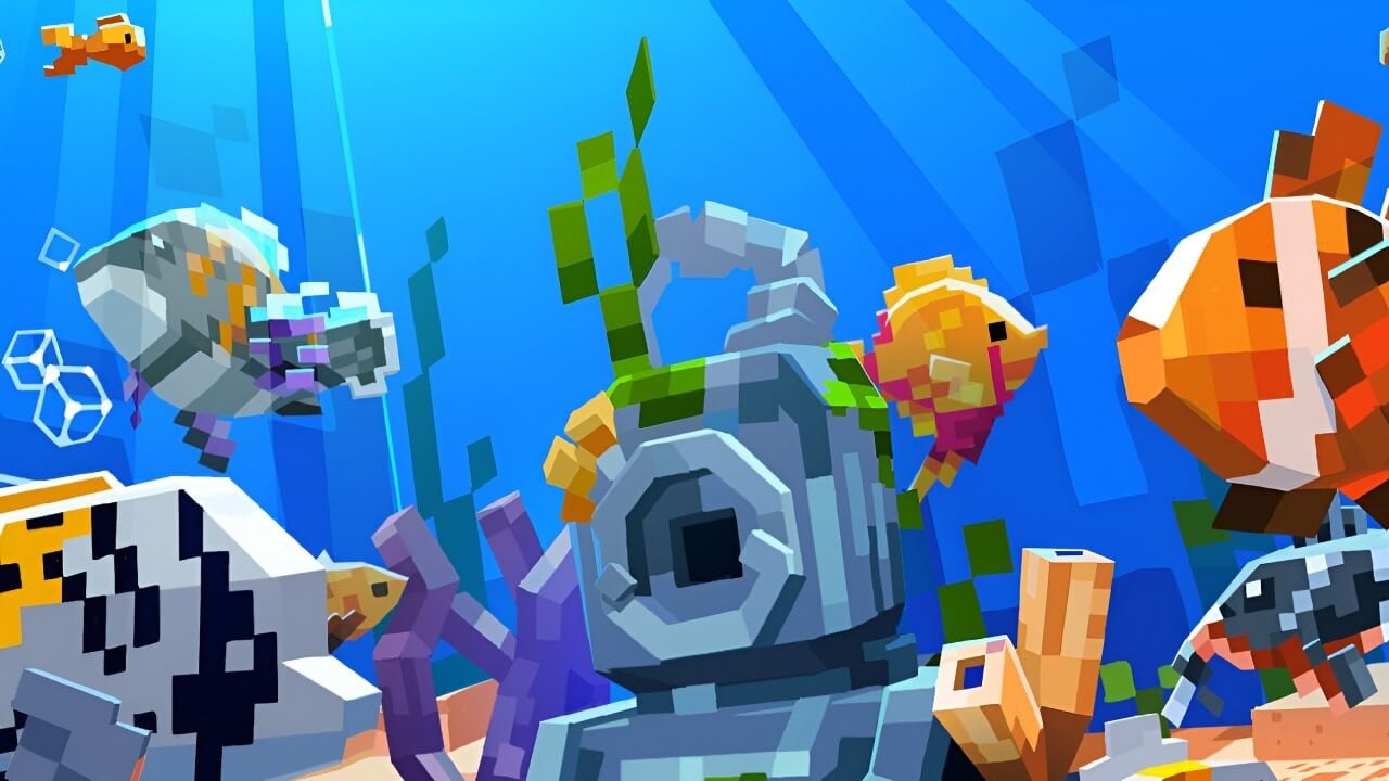 Tiny Aquarium: Social Fishkeeping background