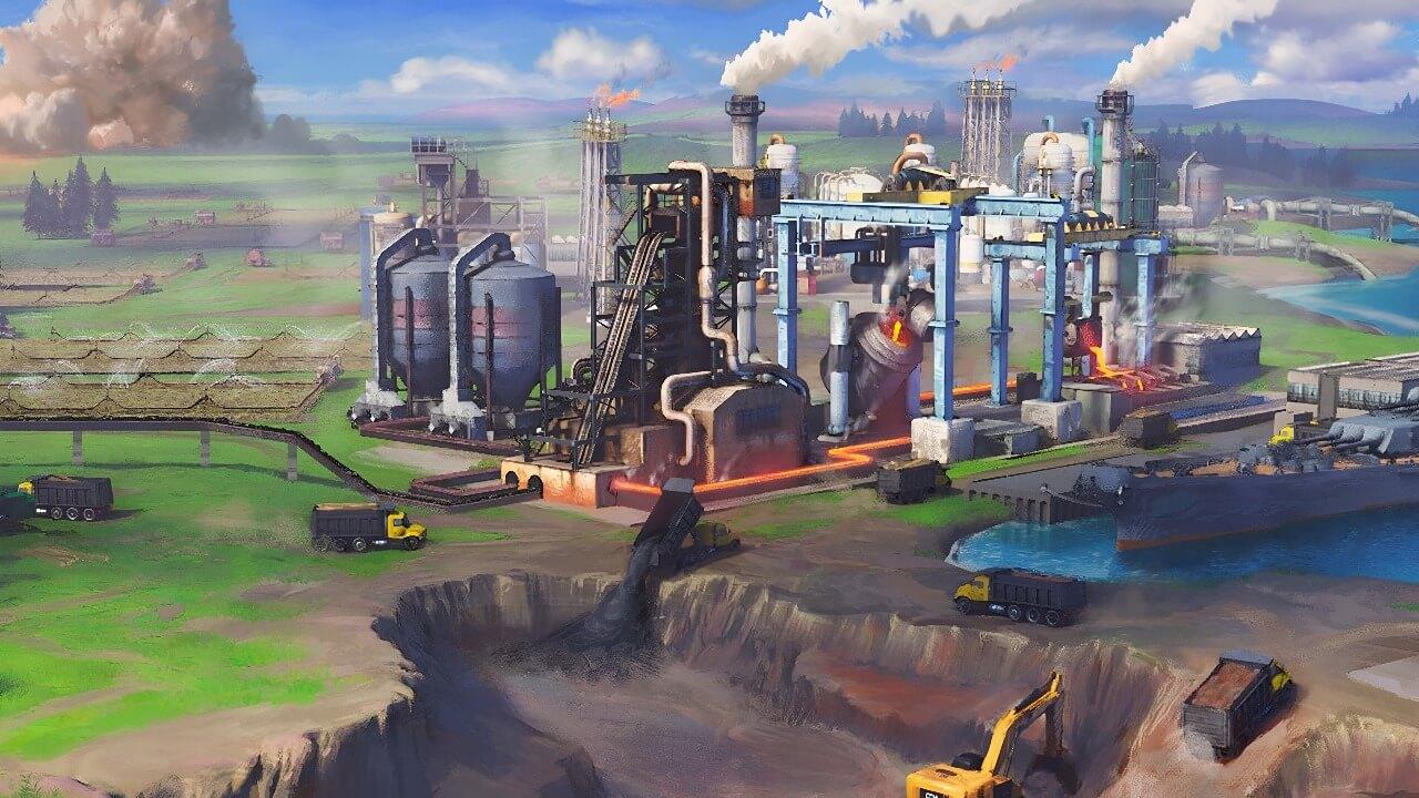 Captain of Industry background