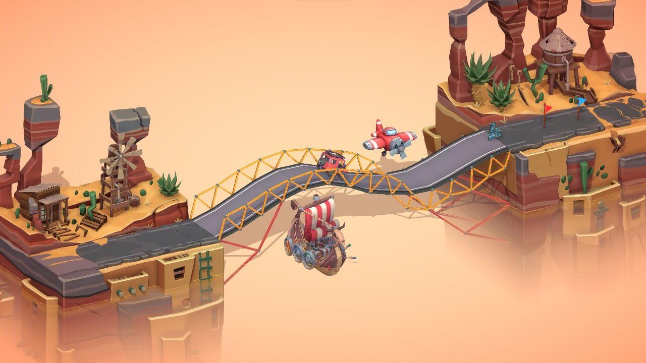 Poly Bridge 3 background