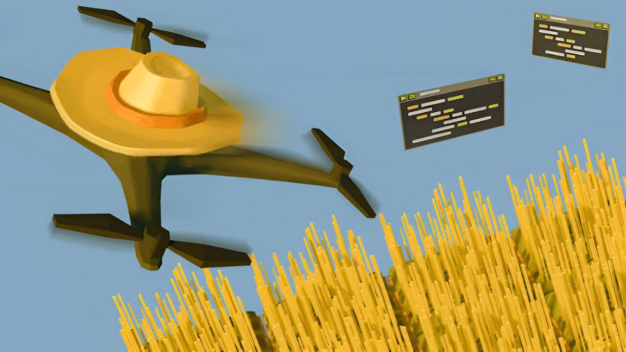 The Farmer Was Replaced background