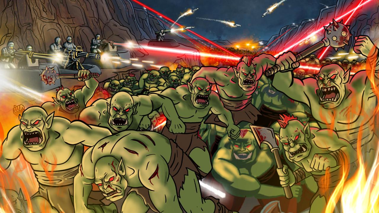 Sir, We Have an Orc Problem - Cover Art