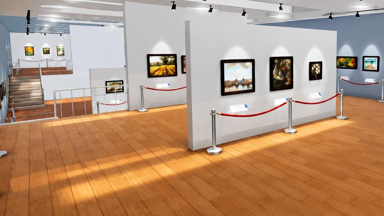 Cleaning Up The Puzzle Gallery background