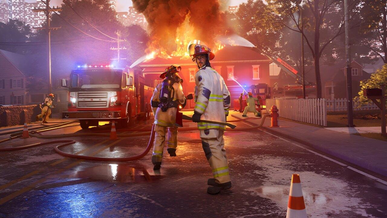 Firefighting Simulator: Ignite background