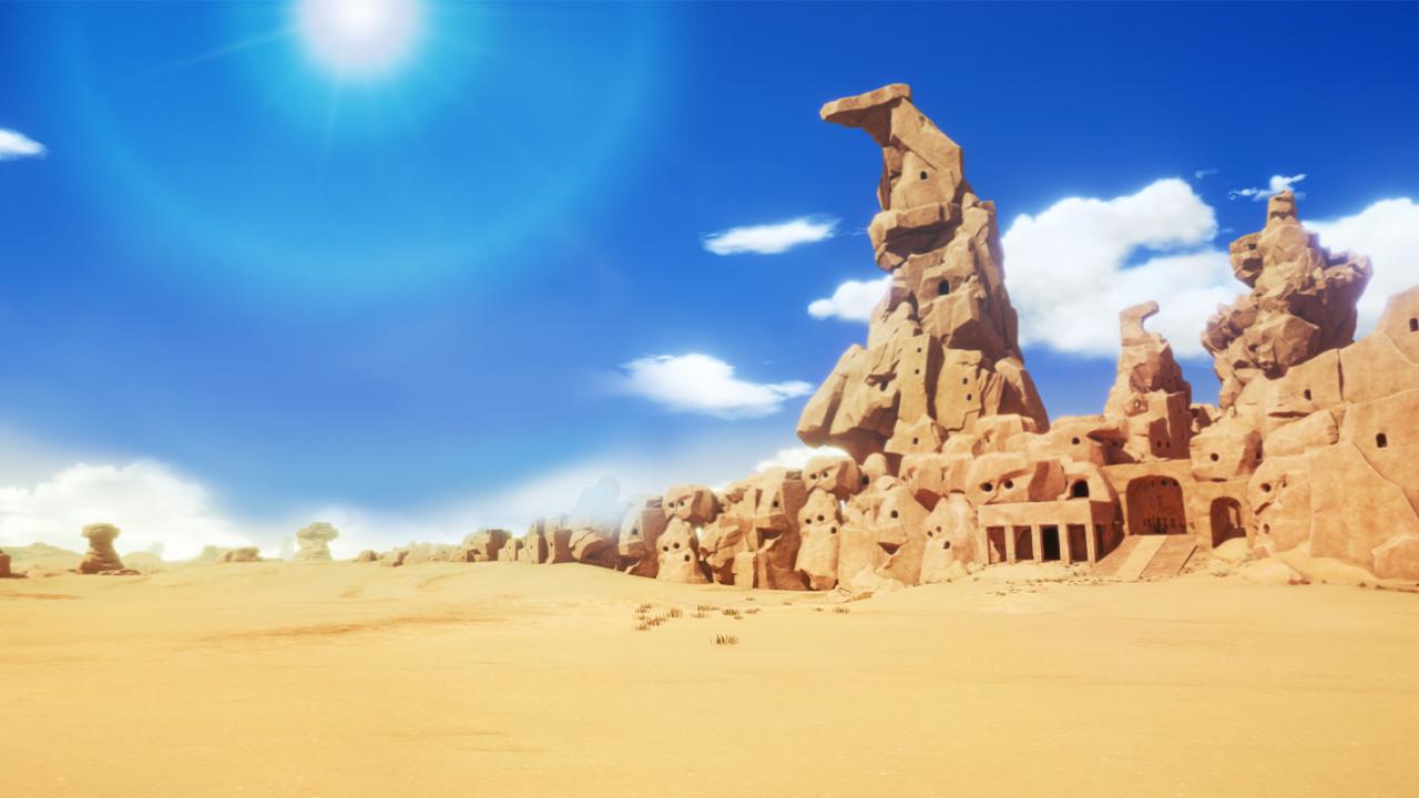 SAND LAND background
