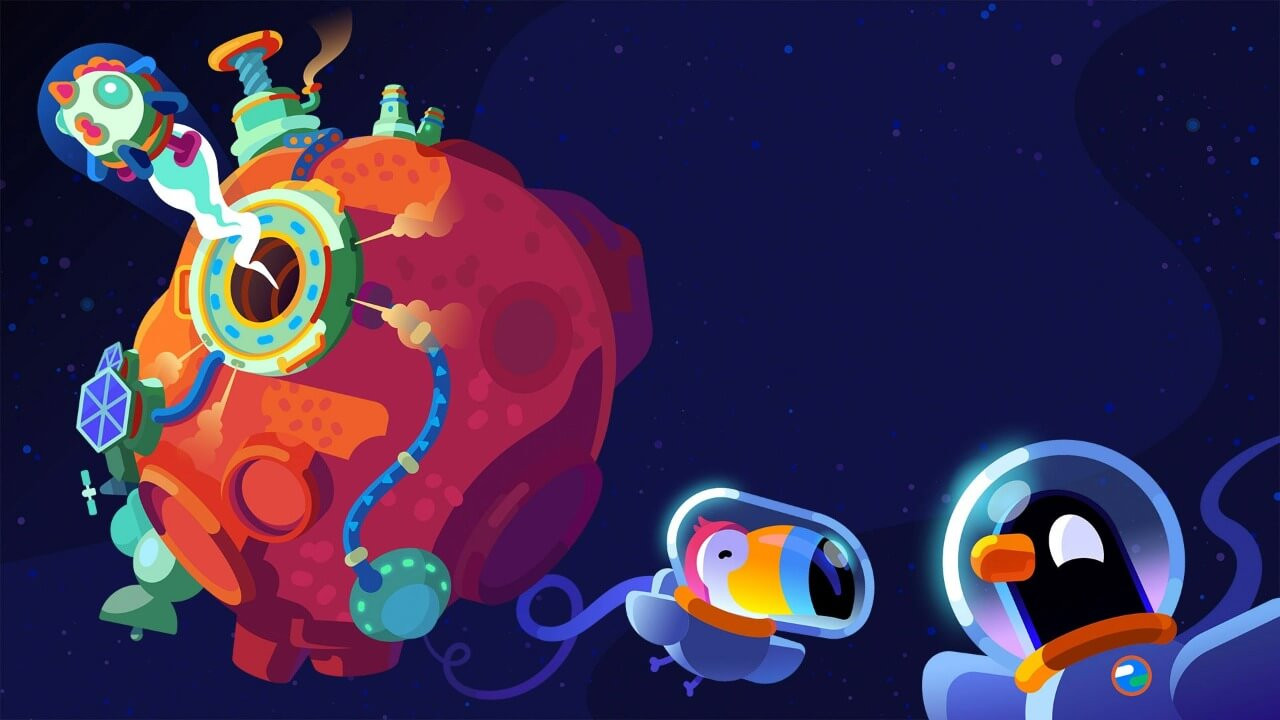 Star Birds background