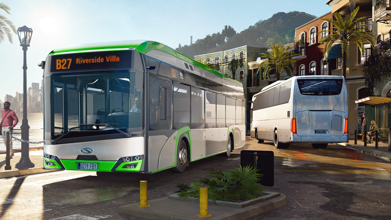Bus Simulator 27 background