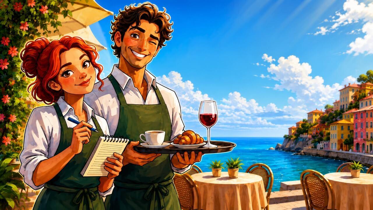 Vacation Cafe Simulator background