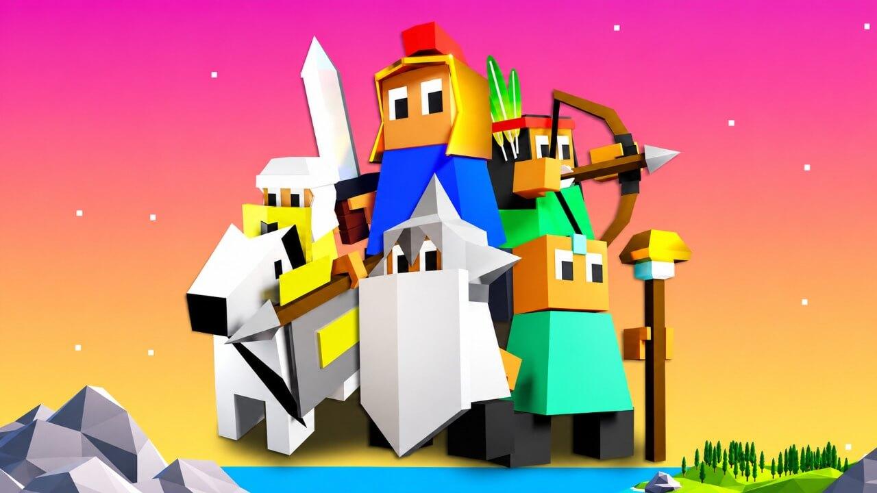 The Battle of Polytopia background