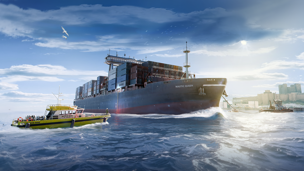 Professional Ship Simulator background