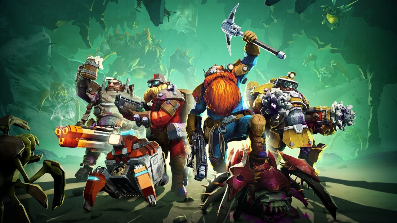 Deep Rock Galactic cover