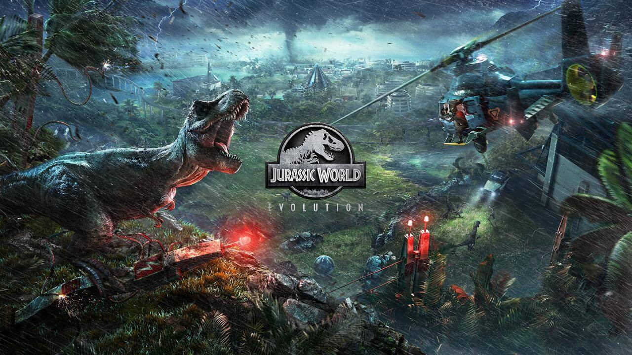 Jurassic World Evolution cover