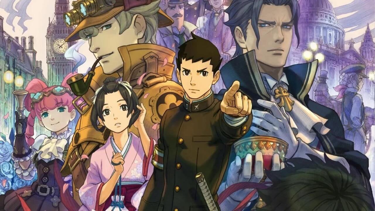 The Great Ace Attorney Chronicles background