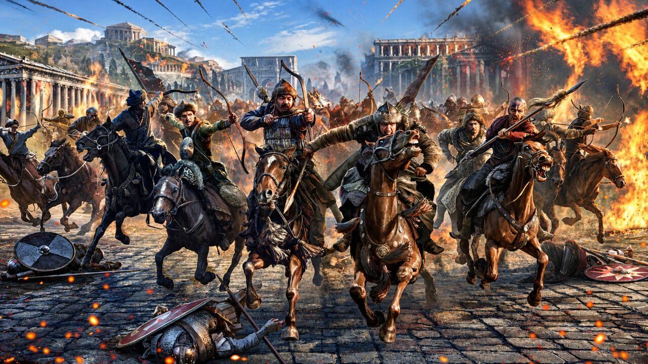 Total War: ATTILA background