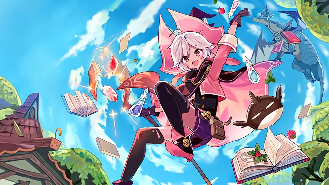 WitchSpring R background