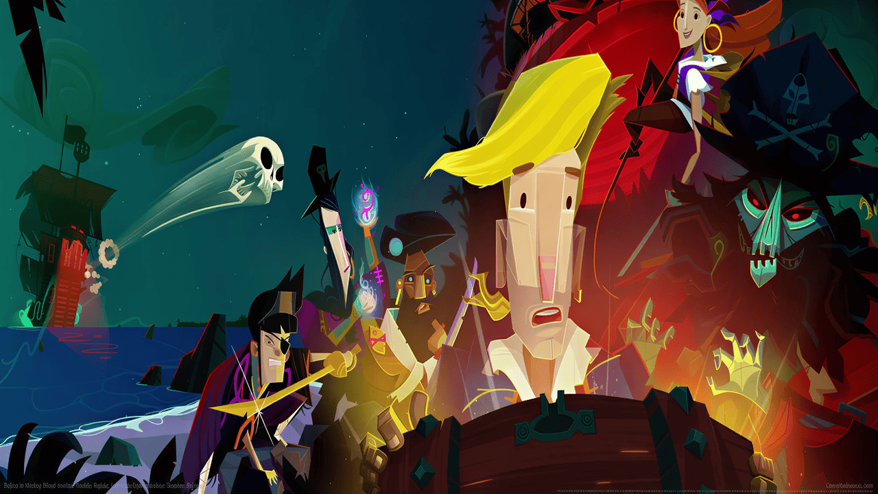 Return to Monkey Island background