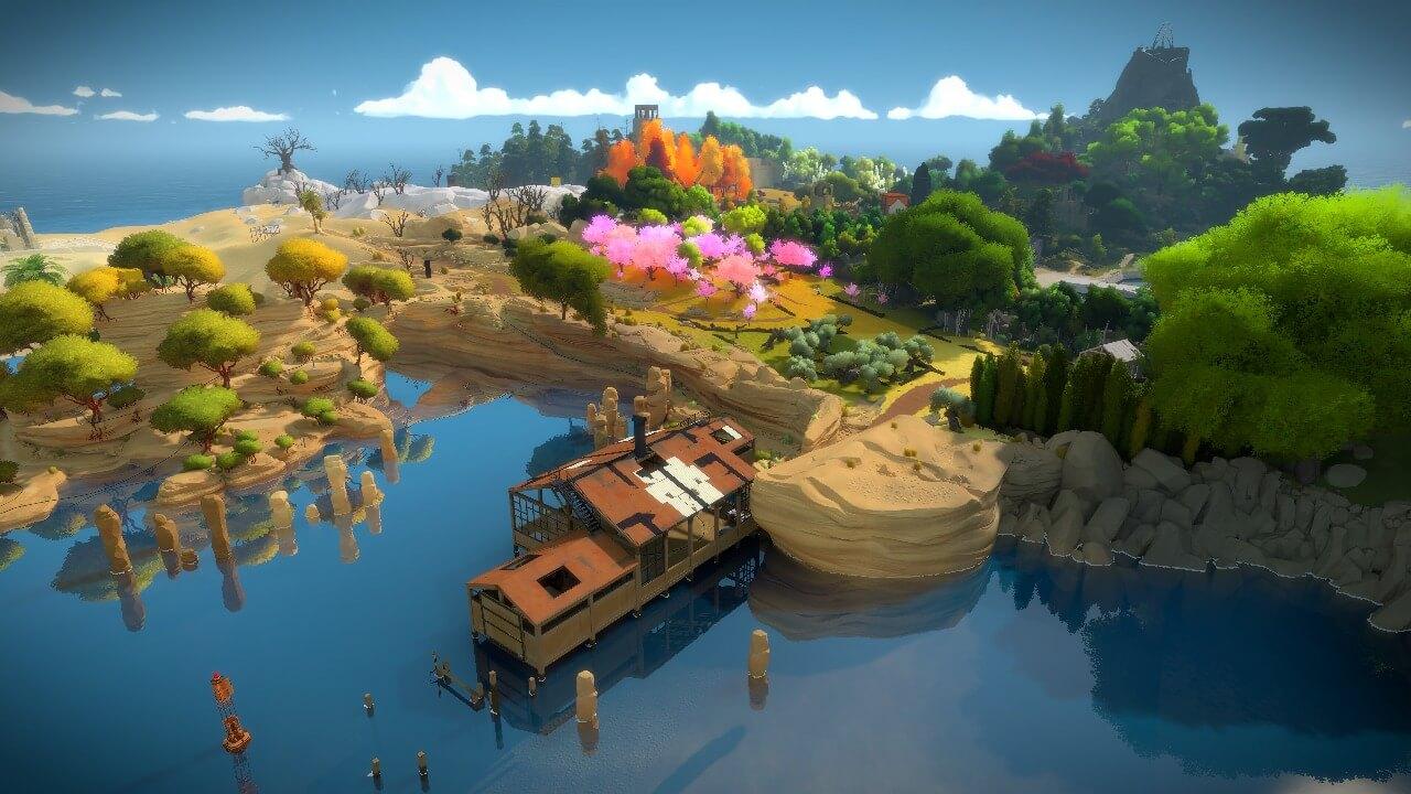 The Witness background