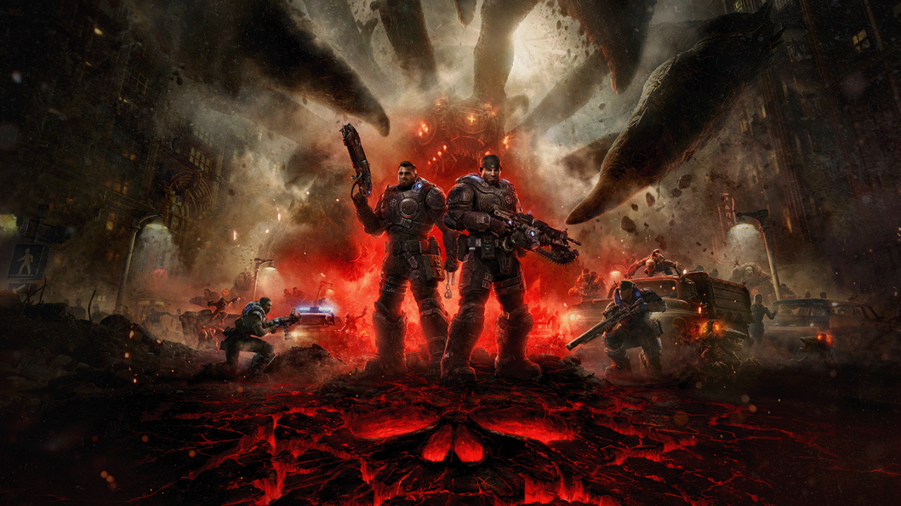 Gears of War: E-Day - Cover Art