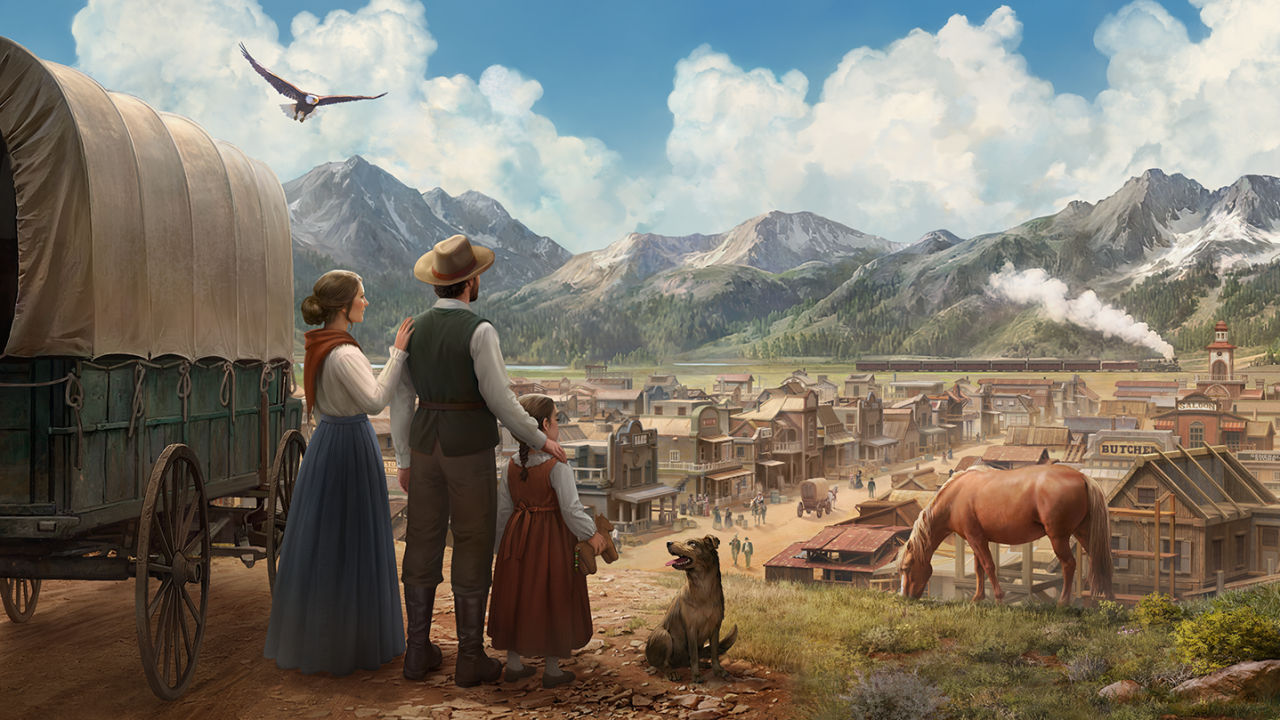 Wild West Pioneers background