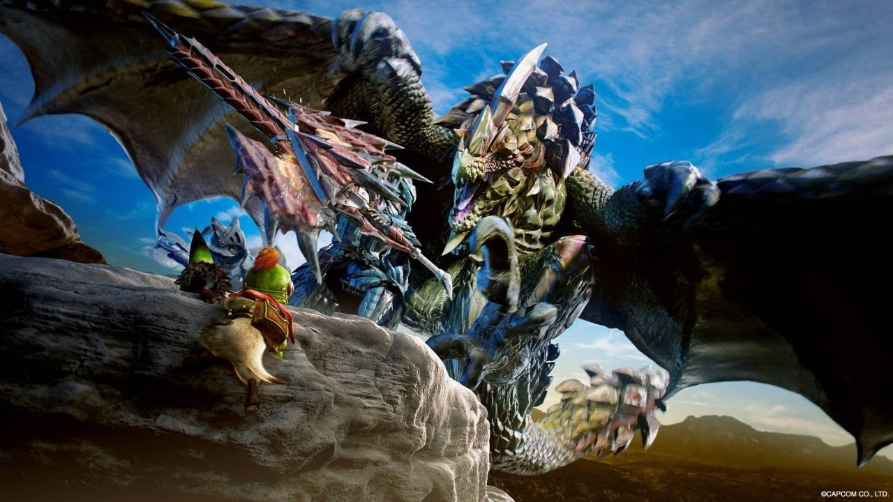 MONSTER HUNTER RISE cover