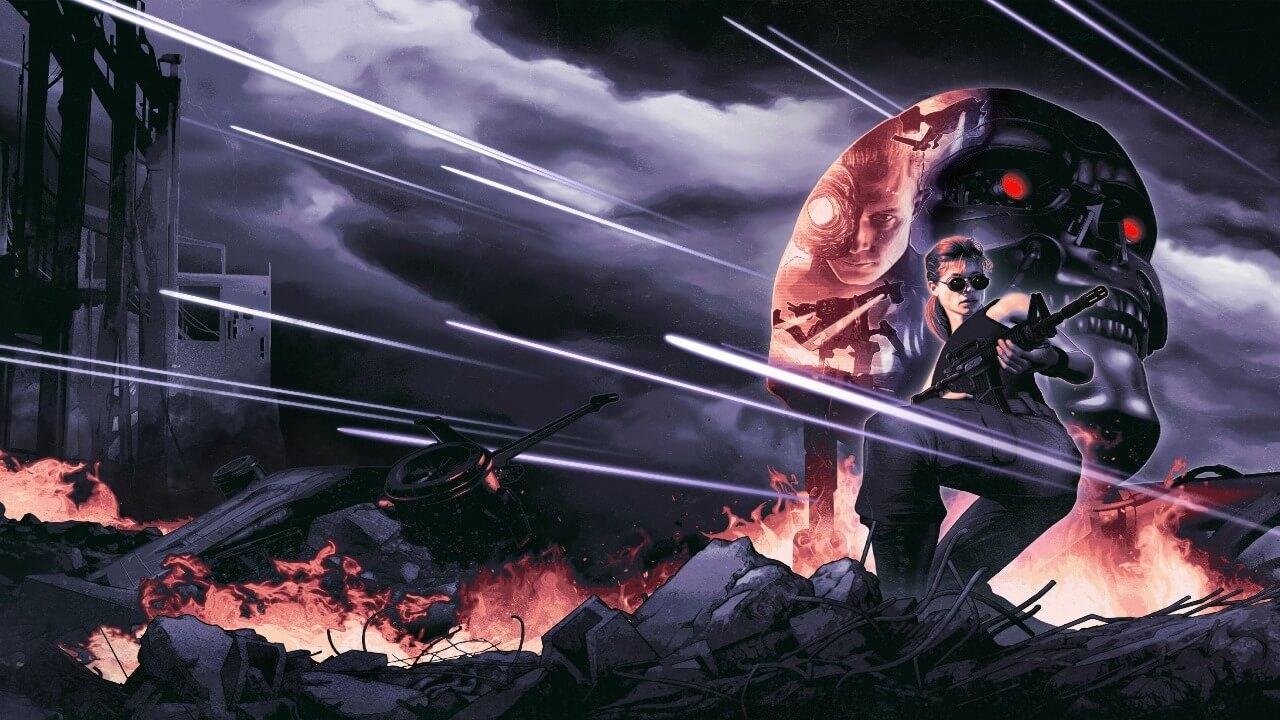 Terminator 2D: NO FATE background