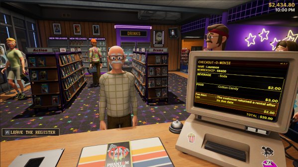 Retro Rewind - Video Store Simulator screenshot 1