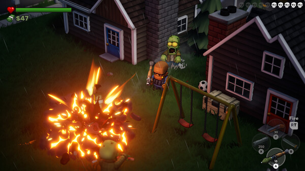 Zombieville USA 3D screenshot 2
