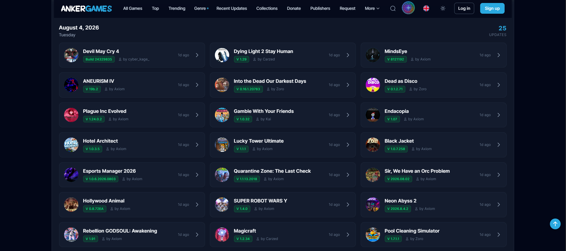 Recent Updates