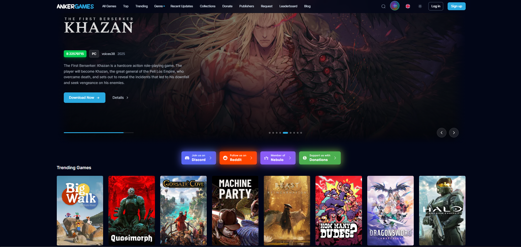 AnkerGames HomePage