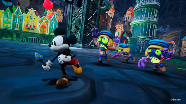 Disney Epic Mickey Rebrushed Gameplay