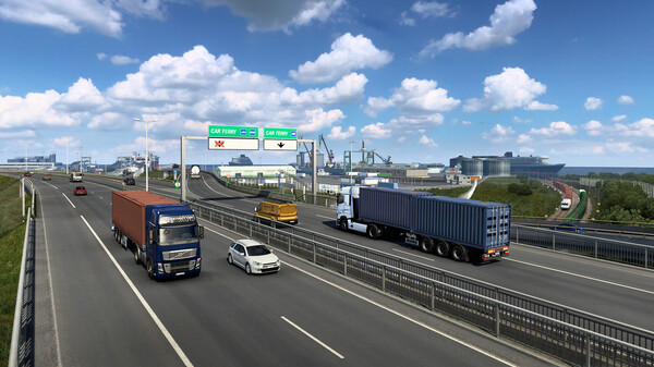 Euro Truck Simulator 2 Gameplay