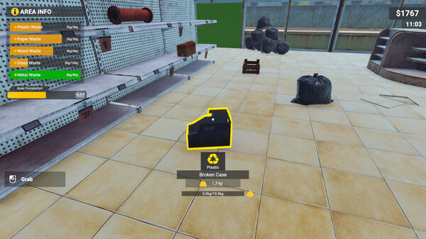 Recycling Center Simulator Screenshot