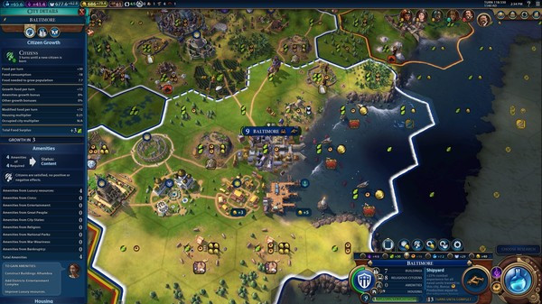 Sid Meiers Civilization VI Gameplay