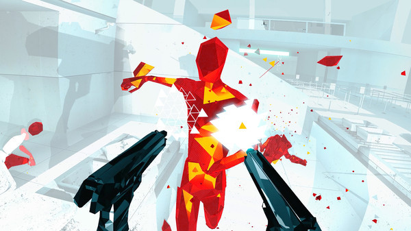 Superhot VR Gameplay