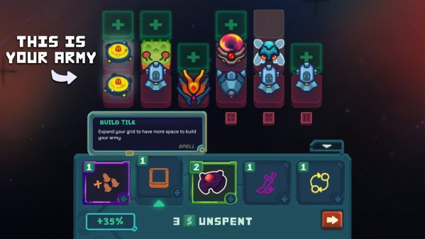 Dicevaders screenshot 2