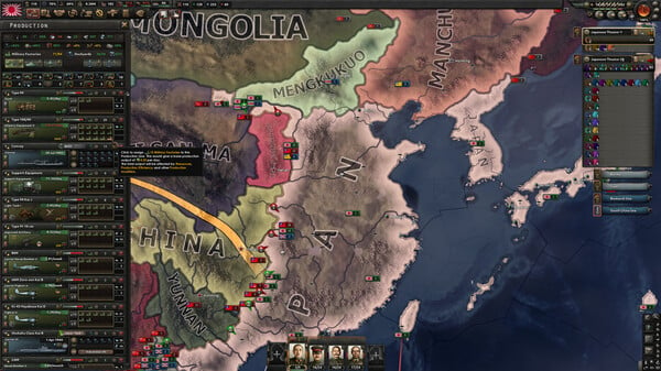 Hearts of Iron IV Screenshot