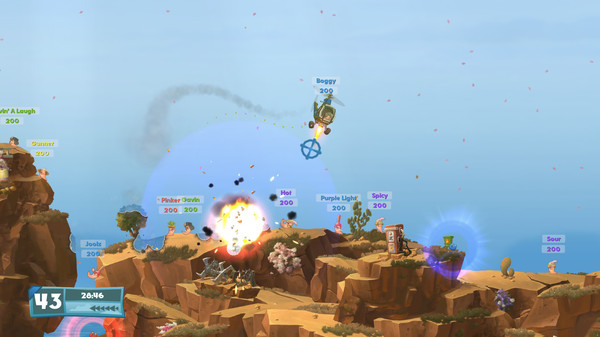Worms W.M.D screenshot 1