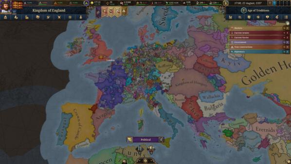 Europa Universalis V screenshot 4