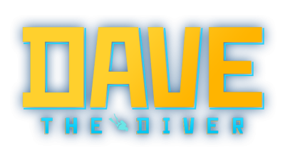 DAVE THE DIVER Video Game Logo