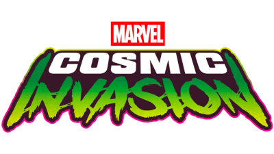MARVEL Cosmic Invasion Video Game Logo